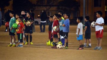 La mayoría de los niños que practican y compiten en Occidente F.C. sueñan con jugar en grandes equipos.