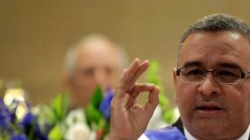 Mauricio Funes Cartagena, presidente de El Salvador.