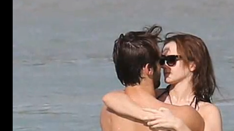 Emma Watson y Matthew Janney iniciaron el año de vacaciones en el Caribe.