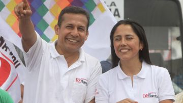 La esposa del presidente Humala es líder del oficialista Partido Nacionalista Peruano.