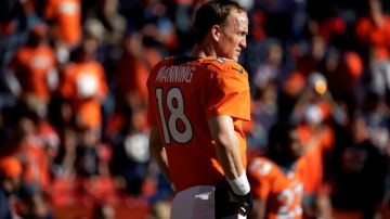 Peyton Manning, el cerebro de los Broncos de Denver.