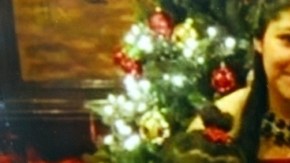 Deisy García junto a sus hijas Daniela y Yoslin.