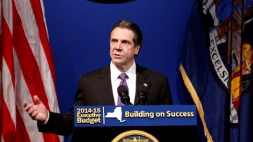 El gobernador de Nueva York, Andrew Cuomo, presentó ayer su plan económico para el presupuesto fiscal.