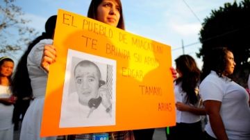 Tanto en EEUU como en México se han realizado varias manifestaciones reclamando una condena de vida para Edgar Tamayo.