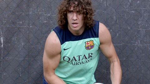 Carles Puyol nuevamente fuera por lesión.