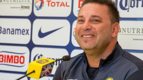 Antonio Mohamed, técnico del América, ofreció una conferencia de prensa