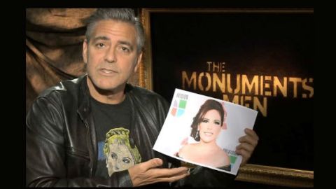 El galán de Hollywood elogió la belleza de la actriz mexicana.