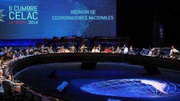 La inauguración de la Reunión de Coordinadores Nacionales de la II Cumbre CELAC en La Habana se cumplió ayer.