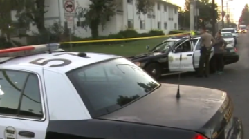 La Policía del condado de Los Ángeles pudo actuar contra el sospechoso, después de que la madre del niño lo arrebatara al pistolero.