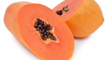 La papaya favorece tu metabolismo.