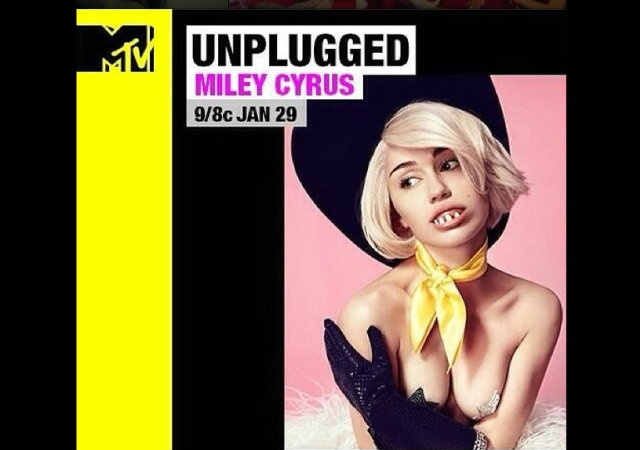 La promoción del especial es tan original como Miley Cyrus.
