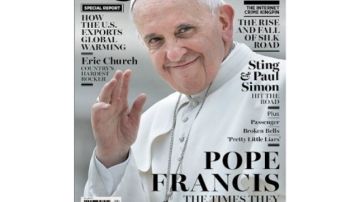 El 13 de febrero saldrá a la venta el ejemplar con el Papa.