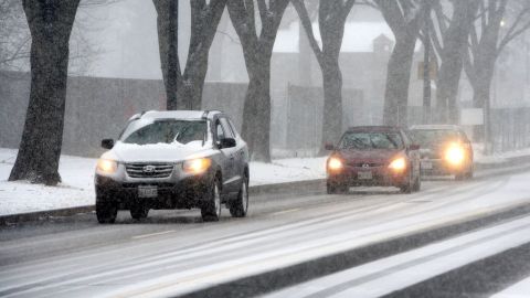 Se espera que la nieve llegue hasta las 3 pulgadas.