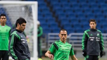 La selección mexicana entrenó bajo un frío intenso