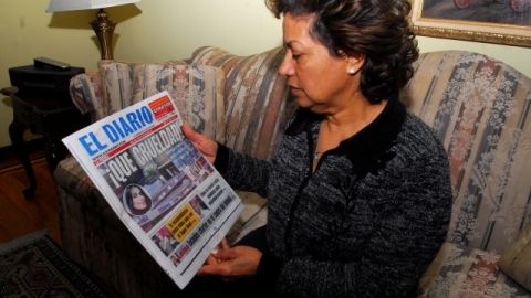 Norma Jiménez, vecina de las hispanas Estrella y Lina Castañeda, asesinadas a martillazos, se resistía a creer lo ocurrido en Elmhurst.