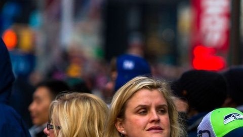 Diversas actividades se realizan en la zona de Times Square en anticipo al encuentro deportivo de los Broncos de Denver y los Seahawks de Seattle  como parte del Super Bowl.