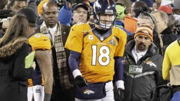 Peyton Manning prefirió no dar declaraciones, tras la estrepitosa derrota de Denver