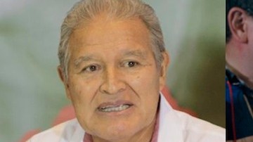 Sánchez Cerén (izq) y Quijano dijeron estar abiertos a formar alianzas para la segunda ronda.