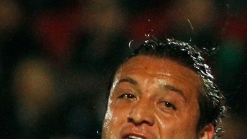 Héctor Reynoso en juego contra Xolos de Tijuana.