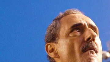 Angel Cappa cuando era entrenador del Racing en Argentina.