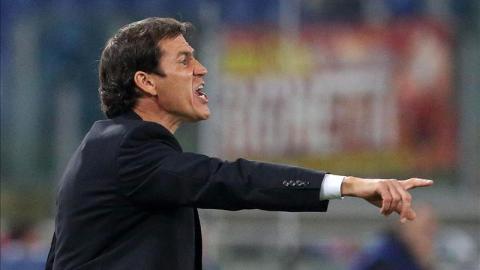 El director técnico de la Roma, Rudi García.