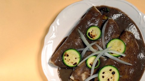 Poblano a la jardinera, un plato saludable, sencillo y delicioso.