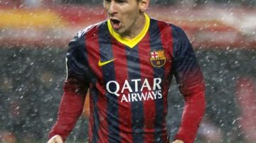 Leo Messi marcó dos de los cuatro goles del Barcelona ante el Sevilla.