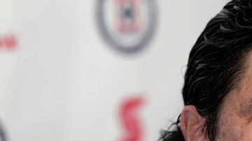 El técnico del Cruz Azul y campeón olímpico, Luis Fernando Tena.