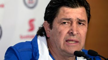 El técnico del Cruz Azul y campeón olímpico, Luis Fernando Tena.