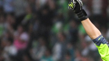 Oswaldo Sánchez, portero del Santos Laguna.