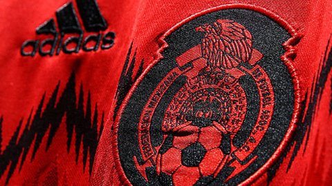 El nuevo uniforme de visitante de la Selección Mexicana de Fútbol.