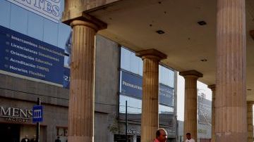 La plaza González Arratia en Toluca, México, ciudad sede de la reunión de mandatarios de Estados Unidos, Canadá y México, el próximo miércoles.