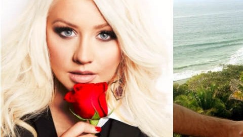 Christina Aguilera publicó una imagen cogida de la mano de su ahora prometido Matt Rutler.