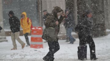 La tormenta “Pax” dejó hasta 11 pulgadas de nieve en la Ciudad de Nueva York.