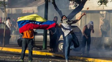 La violencia se ha desatado en las calles venezolanas.