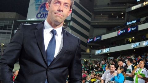 Pedro Caixinha, entrenador de Santos Laguna.