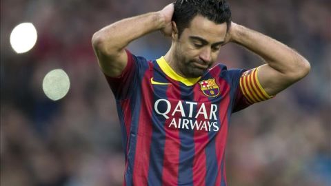 El centrocampista del Barcelona Xavi Hernández. EFE/Archivo