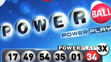 Los números ganadores fueron 1 , 17 , 35, 49 , 54 y 34 , según el sitio web de Powerball.