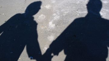 Capture a shot of your shadows holding hands while you are enjoying your honeymoon.