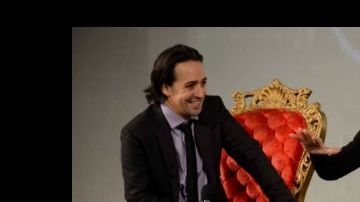 Rita Moreno y Lin-Manuel Miranda durante la presentación de ayer en el United Palace donde se proyectó el filme West Side Story.
