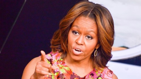 La primera dama Michelle Obama sigue adelante con su campaña contra la obesidad infantil en EEUU.