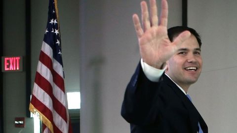Marco Rubio es uno de los potenciales aspirantes republicanos que podría competir con Hillary Clinton en el 2016.