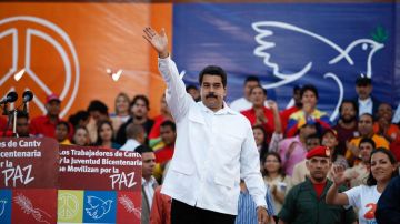 El mandatario ha sido duramente criticado por la escalada de violencia desatada en Venezuela.