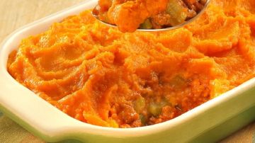 La sweet potato es rica en fibra y vitaminas.