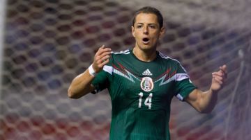 Javier "Chicharito" Hernández estará de regreso con la selección mexicana, en el partido amistoso contra Nigeria