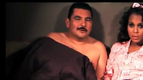 Olivia Pope en la cama junto al Presidente.