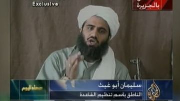 Abu Ghaith está acusado de conspiración para asesinar a ciudadanos de Estados Unidos.