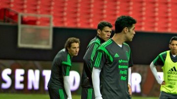 La selección mexicana realizó el último entrenamiento, previo al partido amistoso ante Nigeria
