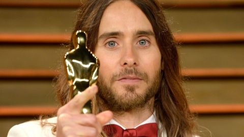 Al recibir el Oscar como mejor actor de reparto, Jared Leto dedicó su premio a “todos los soñadores del mundo en lugares como Ucrania y Venezuela”.