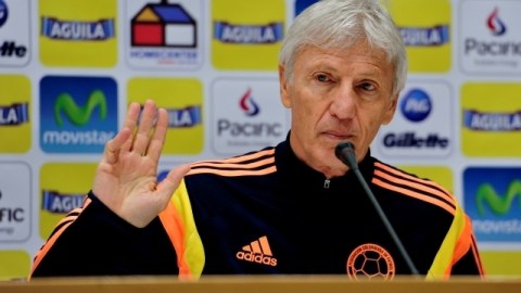 El argentino José Pekerman, técnico de Colombia, probará los delanteros que puedan suplir la ausencia de Falcao García.